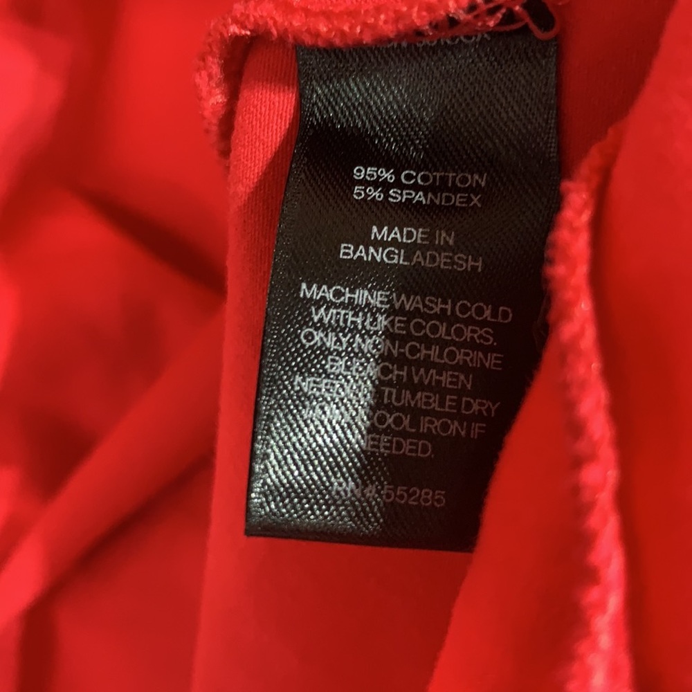 Express Red Body Con Cut out Dress - 298 - Picture 6 of 9